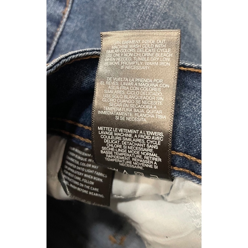 Angels Forever Young Everflex Curvy Skinny Jeans Medium Wash Blue Size 6/28 - Picture 5 of 11